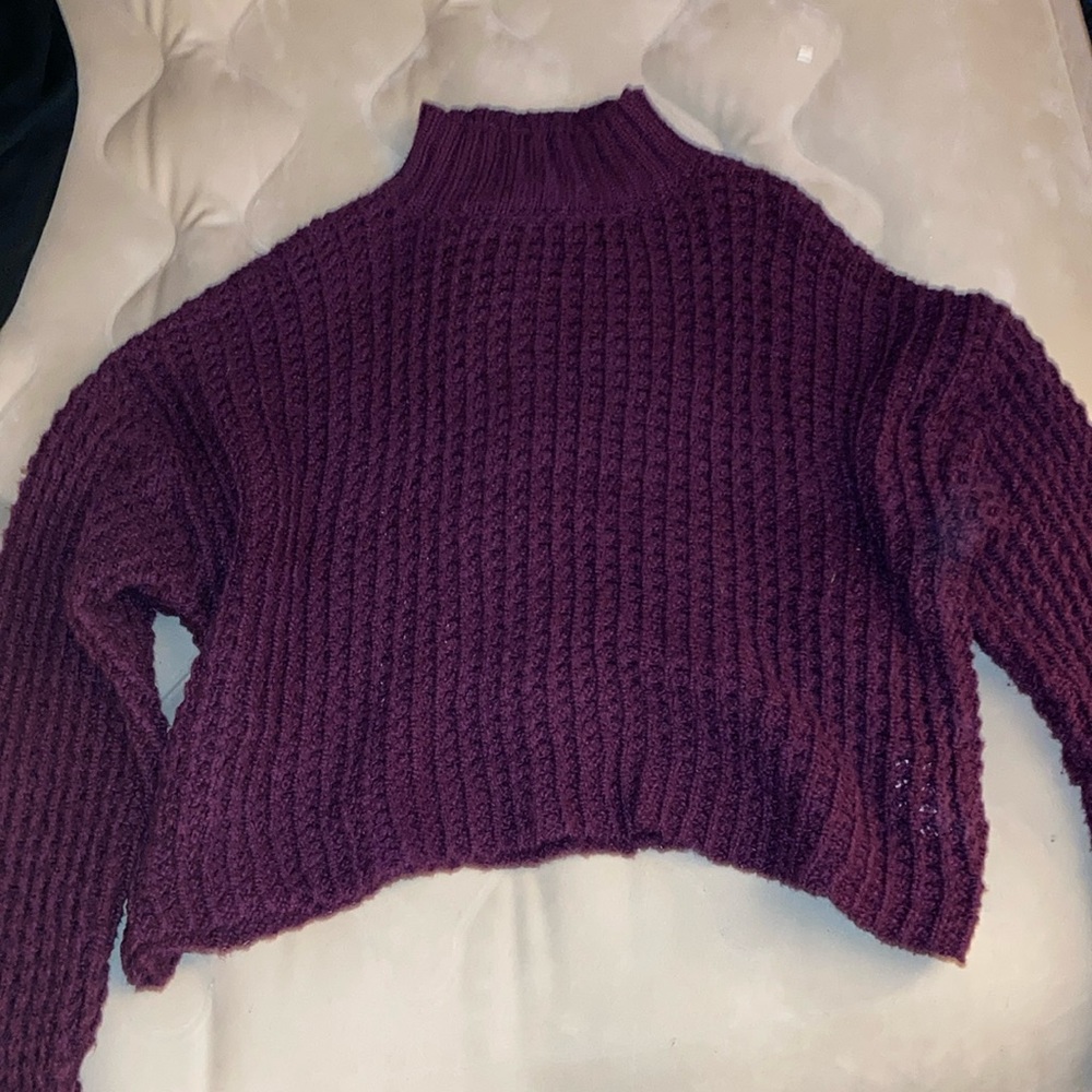 Purple sweater